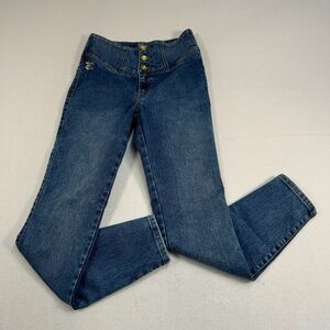 Emporium Skinny Ankle Jeans Womens Size 10 Medium Blue High Rise